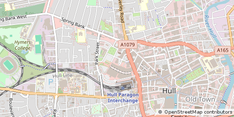 Map of Hull