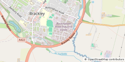 Map of Brackley