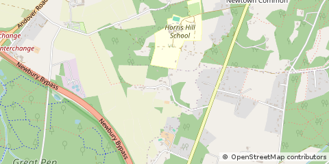 Map of Newbury