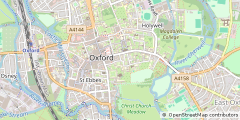 Map of Oxford