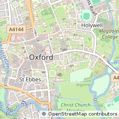 Map of Oxford