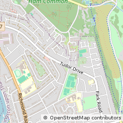 Map of Kingston Upon Thames, Surrey
