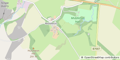 Map of Midlothian