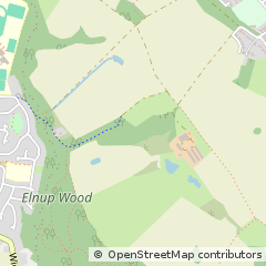 Map of Standish, Wigan