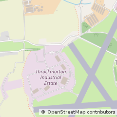 Map of Pershore, Worcester