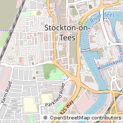 Map of Stockton-on-Tees