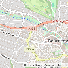 Map of Bournemouth