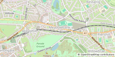 Map of Edinburgh