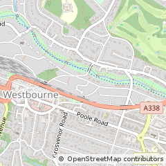 Map of Bournemouth