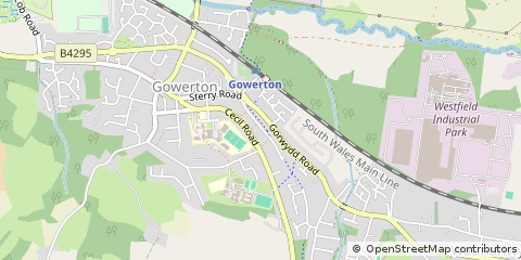 Map of Swansea