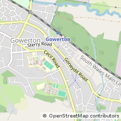 Map of Swansea