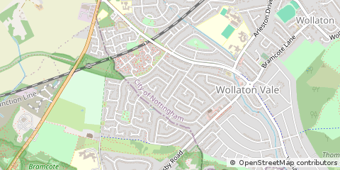 Map of Nottingham