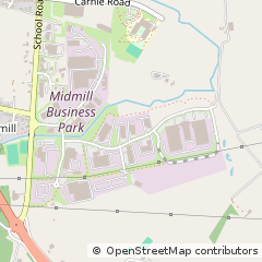 Map of Inverurie, Aberdeenshire