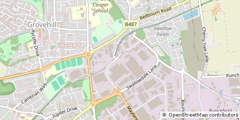 Map of Hemel Hempstead