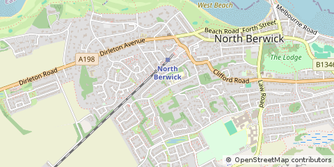 Map of North Berwick
