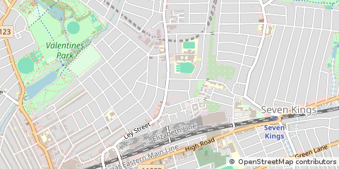 Map of Ilford