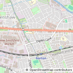 Map of Manchester