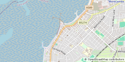 Map of Morecambe