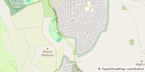 Map of Brighton, East Sussex