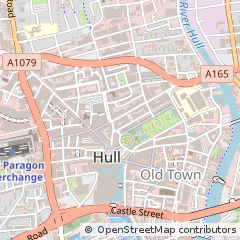 Map of Hull, East Yorkshire