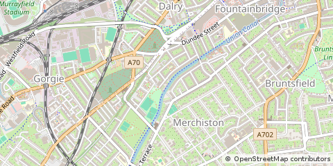 Map of Edinburgh