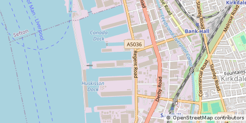 Map of Liverpool