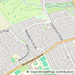 Map of Whitley BAY, Tyne and Wear