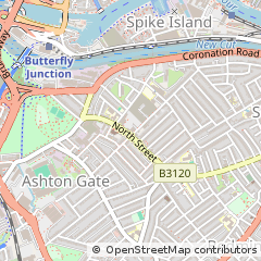 Map of Bristol