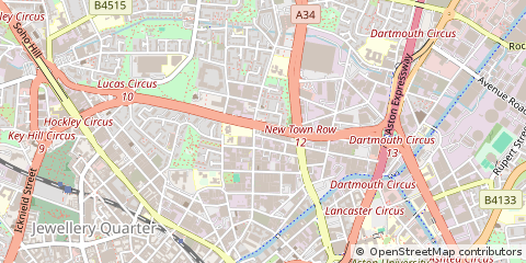 Map of Birmingham