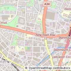Map of Birmingham