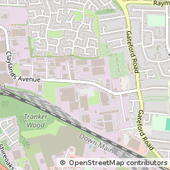 Map of Worksop, Nottinghamshire