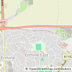 Map of Lincoln