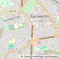 Map of Bolton, Greater Manchester