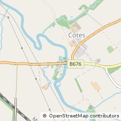 Map of Loughborough, Leicestershire