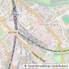 Map of Derby