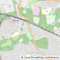 Map of Ascot, Berkshire