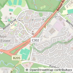 Map of Newtownbreda, Newtownards