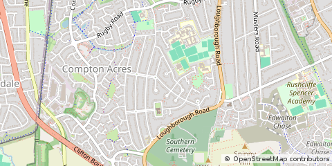 Map of Nottingham