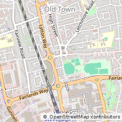 Map of Stevenage, Hertfordshire
