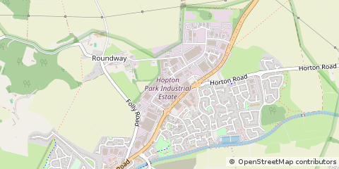 Map of Devizes, Wiltshire