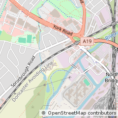 Map of Doncaster