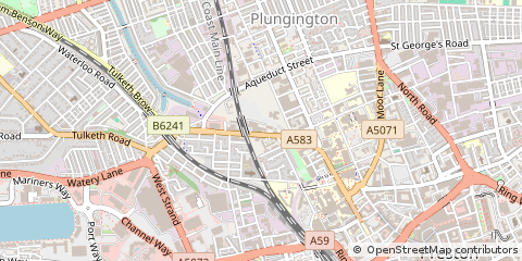 Map of Preston