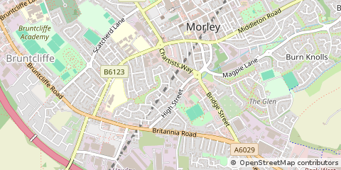 Map of Leeds