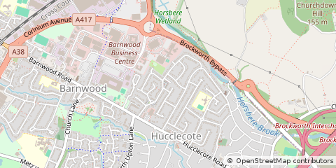Map of Gloucester