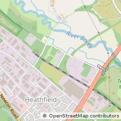 Map of Newton Abbot, Devon