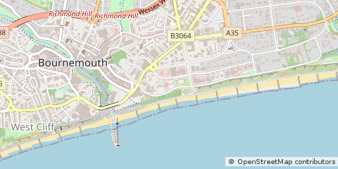 Map of Bournemouth