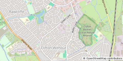 Map of York