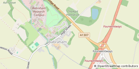 Map of Cambs