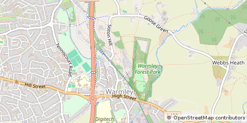Map of Bristol, South Glos