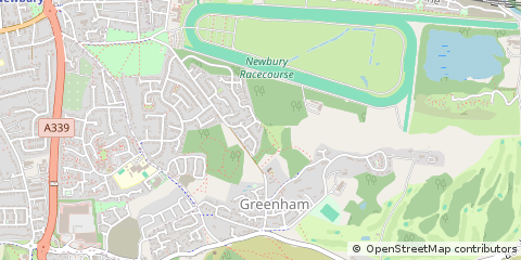Map of Newbury
